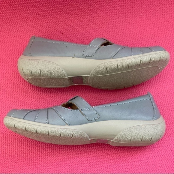 hotter womens nirvana II grey flat leather shoes US Size 7 - Picture 4 of 7